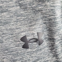Under Armour Shirt Mens M Gray Tech 2.0 Long Sleeve T-Shirt Tee Active 1328496