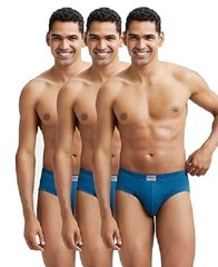 Jockey 8035 Men’s Super Combed 100% Cotton Solid Poco Brief Ultrasoft 6 pc
