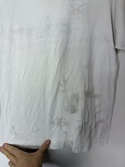 Vintage Shirt Adult L White Flat Water Rally Boat 1988 Graphic Single Stitch