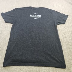Black Rifle Coffee Company Shirt Men Medium Stretch Quick Dry Military USA Gray