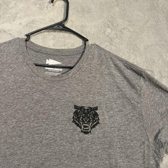 GORUCK Tribe Shirt Mens 2XL Gray Tiger Graphic Tri-Blend Tee T-Shirt Tagless