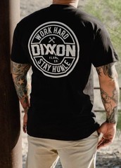 Dixxon Flannel Co White-Corpo Black T-Shirt. New In Original Packaging