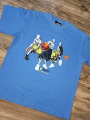 Men’s Medium / Kids XL- 14-16 Vintage And1 Baller T Shirt Tee Basketball