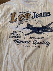 Lee Jeans T Shirt Mens Large NWT White Light Weight L