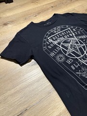 Blackcraft Cult T Shirt Mens Medium Black Ouija Occult Gothic Graphic Pentagram