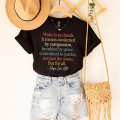 Woke Is No Insult No Kings Political Comfort Tee