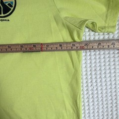 Patagonia Men’s Green Graphic Logo Crew Neck Short Sleeve Cotton/Poly Knit M