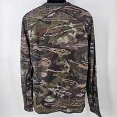 Under Armour Mid Season Kit Forest Camo Men’s Size Large Shirt Hunting Coldgear