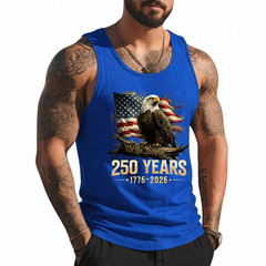 250th Anniversary USA Patriotic 250 Years American 4th July Unisex Tank Top