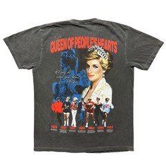 Princess Diana Shirt Large Moby Thrift Vintage Style 90s Rap Tee Queen Of Hearts