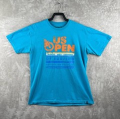 Hurley Nike 6.0 US Open Of Surfing 2011 Tee Shirt Blue Men’s Large Surf Skate