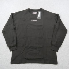 Alphalete Performance Fit Drop Shoulder Long Sleeve Shirt Black Size M NEW 5640