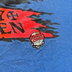 80s SANTA CRUZ SKATEBOARDS COREY O’BRIEN REAPER Vintage T-Shirt Reprint