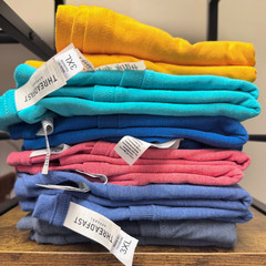 6 Pack 3XL Threadfast T Shirts Blank Tees Bulk Lot Plus Size Soft Big and Tall