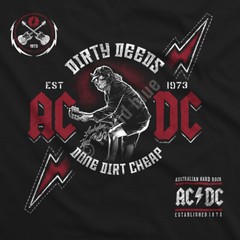 AC DC-AUSTRALIAN HARD ROCK-DirtY DeedS-T-SHIRT S-M-L-XL-XXL Angus
