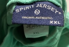 Great Wolf Lodge Spirit Jersey Shirt Size XXL Teal Green Paw Print Oversized