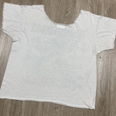 Devil’s Rocket Shirt M 90s 00s Y2k Wasted In Waikiki Chopped Cropped Tee