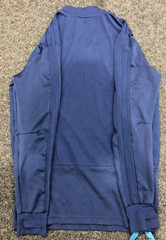 Adidas Scotland Football Training Jersey Mens Long Sleeve Navy Blue Climalite