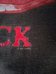 Vintage Slayer 2001 Payback T-Shirt Large