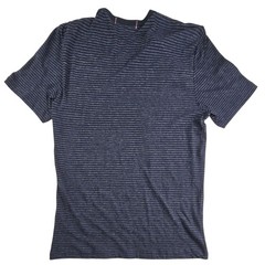 Faherty Vintage Chambray Tee T-Shirt Navy Cove Stripe Small Modal NWT $78 Retail