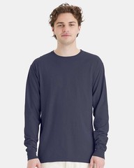 ComfortWash By Hanes Mens Garment Dyed Long Sleeve T-Shirt GDH200 Up To 3XL