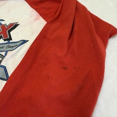 VTG 80s Ronnie Sox Drag Racing T Shirt 3/4 Sleeves Sz M Cal Cru Distressed