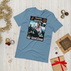 Errol Flynn King of the Swashbuckler Premium T-shirt S-4XL Pirate FAN Art Gift!