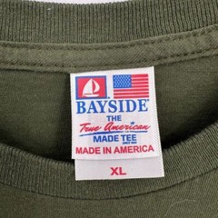 Vtg US Army Veteran Bayside T-shirt Mens XL Green I Served USA Made Armed Forces