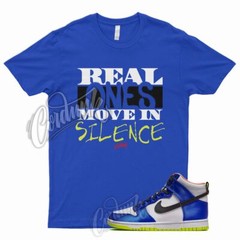 R1 T Shirt for N Dunk High Blue Satin Racer Atomic Green Royal Griffey 1 Volt
