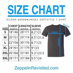 ZEPPELIN REVISITED t-shirt Multiple colors and sizes
