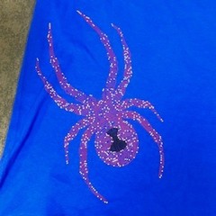 Spyder High Performance Clothing Mens Blue Graphic T-Shirt Cotton Size Large NEW