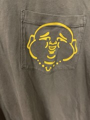 True Religion grey Buddha pocket tee Size XXL #buddha #tee