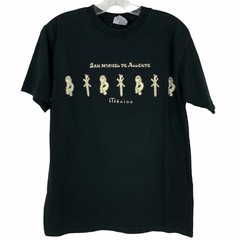 Mexico Men’s M Black San Miguel De Allende Tee Shirt Souvenir Corazon de Mexico