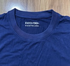 New EKKOVISION T-Shirt Men’s 3XL Short Sleeve Crew Neck Blue