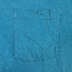 Vintage BVD Pocket T Shirt Selvedge Single Stitch Large Made In USA