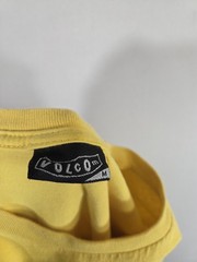 Volcom Shirt Mens Medium Yellow Embrace Change Logo Graphic Skate Tee Streetwear
