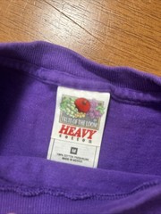 Vintage Fruit Of The Loom Las Vegas T Shirt Men’s Size Medium Purple