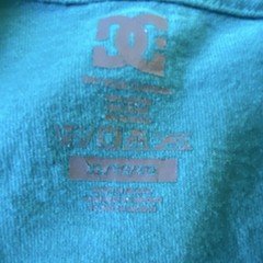 DC Graphic Logo Men’s XL Blue Cotton Crew Neck tee Skate Street Wear