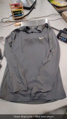 Nike Tiger Woods Collection Drifit Mock Neck Shirt Sz S G2U