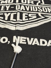 Vintage Harley Davidson Tee 3D Emblem 1988 Size M Motorcycle Biker Single Stitch