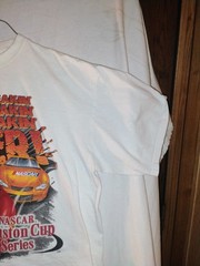 CHECKERED FLAG SPORTS MEN’S XL 2001 NASCAR WINSTON CUP SERIES VINTAGE T-SHIRT