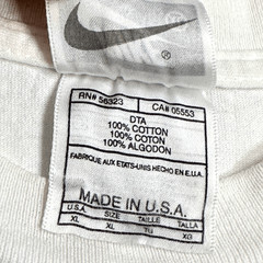 Vintage 90s Nike Spike Lee Yo Money Tee XL Michael Jordan Hip Hop Collectible