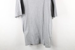 Vintage LL Bean Mens Large Blank Baggy Fit Short Sleeve T-Shirt Heather Gray