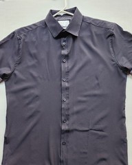 Day & Age Men’s Apparel w-way Stretch Black Polo Shirt – Size: Medium