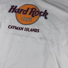 Hard Rock Cafe Cayman Islands White Graphic T-Shirt Mens XL NWT New