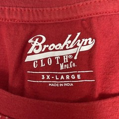 Brooklyn Cloth Shirt Mens 3XL Red Bandana Paisley Allover Graphic Tee T-Shirt