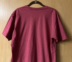 Orvis Graphic T-Shirt Sz L Fly Fishing Red Maroon Short Sleeve Mountains Men’s