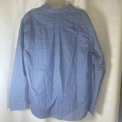 Dockers shirt Men’s Size Xl Button Down Business Casual Work Plaid Blue Men