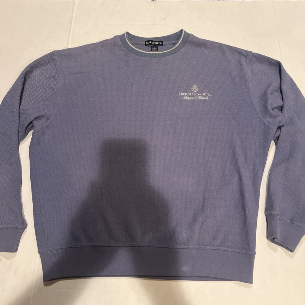 Four Seasons Hotel & Resort Newport Beach Logo Sweatshirt Adult Medium Vintage