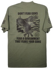 Second Amendment Militia Don’t Fear Guns, Fear a Government That Fears T-Shirt